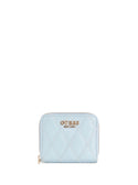 GUESS Sky Blue Adi Small Wallet front view