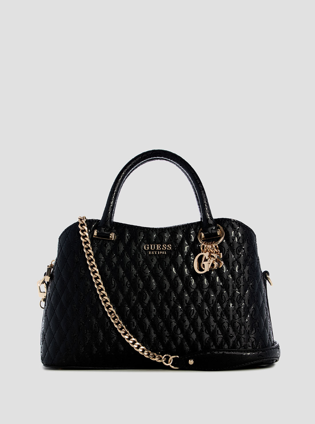 Black Betula Satchel Bag