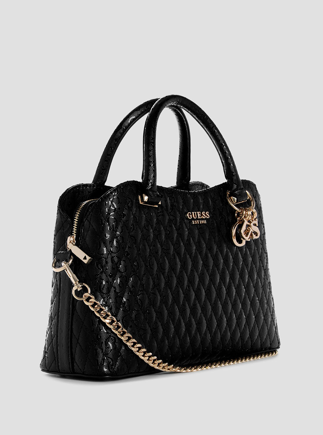 Black Betula Satchel Bag