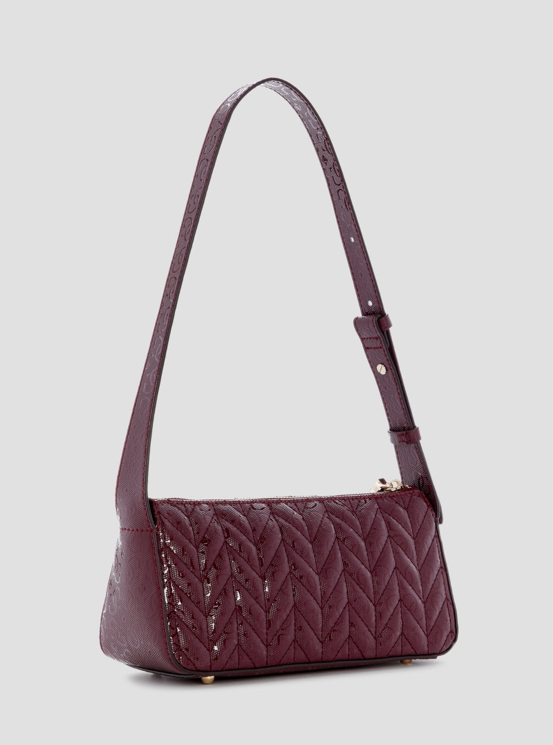 GUESS Womens Red Stacey Mini Shoulder Bag GG974172 Back View