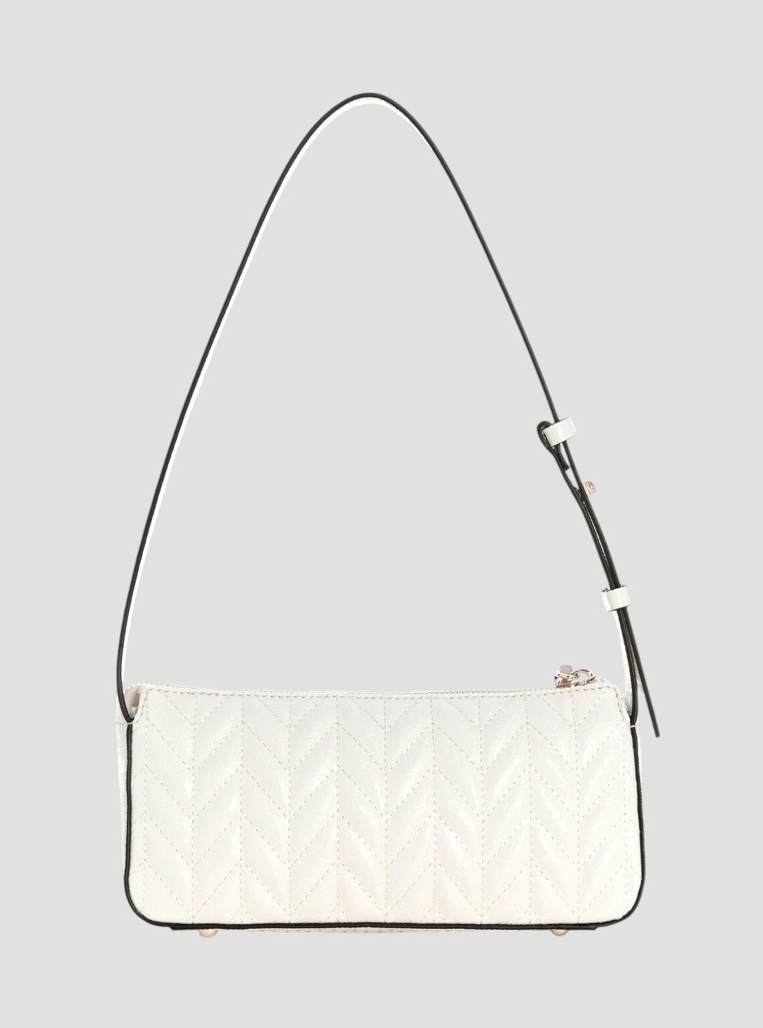 GUESS Womens White Stacey Mini Shoulder Bag GG974172 Back View