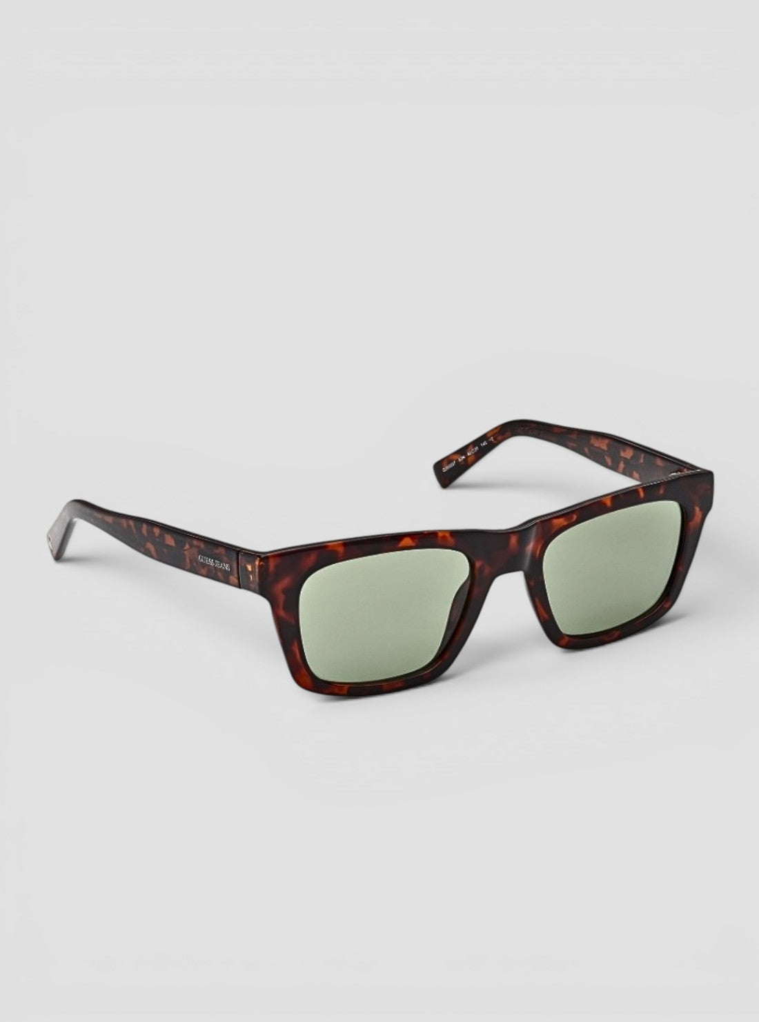 GUESS Accessories Green Mirror Square Sunglasses GJ0000752N Side View 