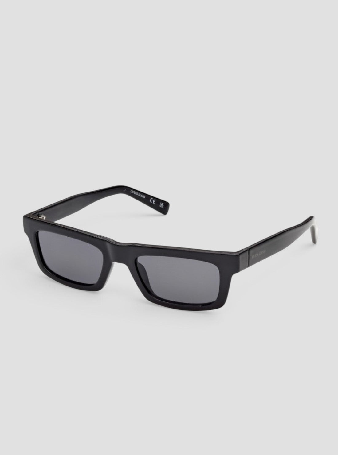 GUESS Accessories Black Rectangular Sunglasses GJ0000801A Side View