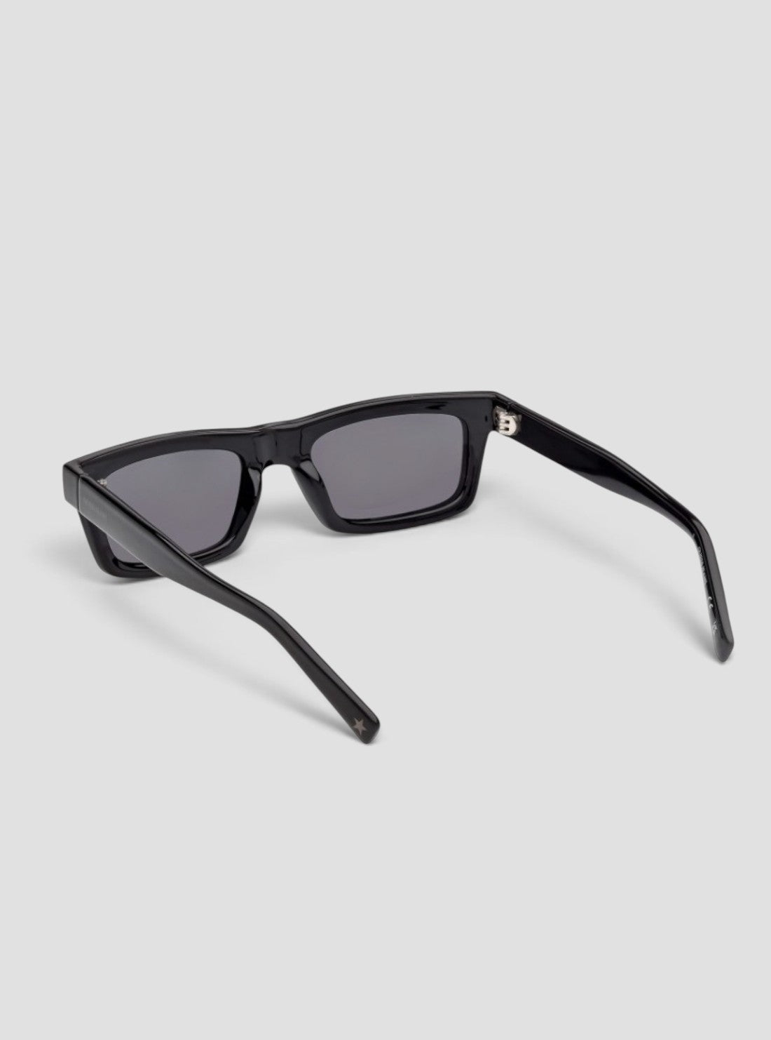 GUESS Accessories Black Rectangular Sunglasses GJ0000801A Back View