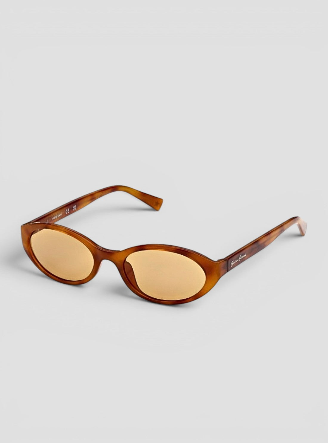 GUESS Sunglasses Blonde Havana Oval Sunglasses GJ0000953E Side View