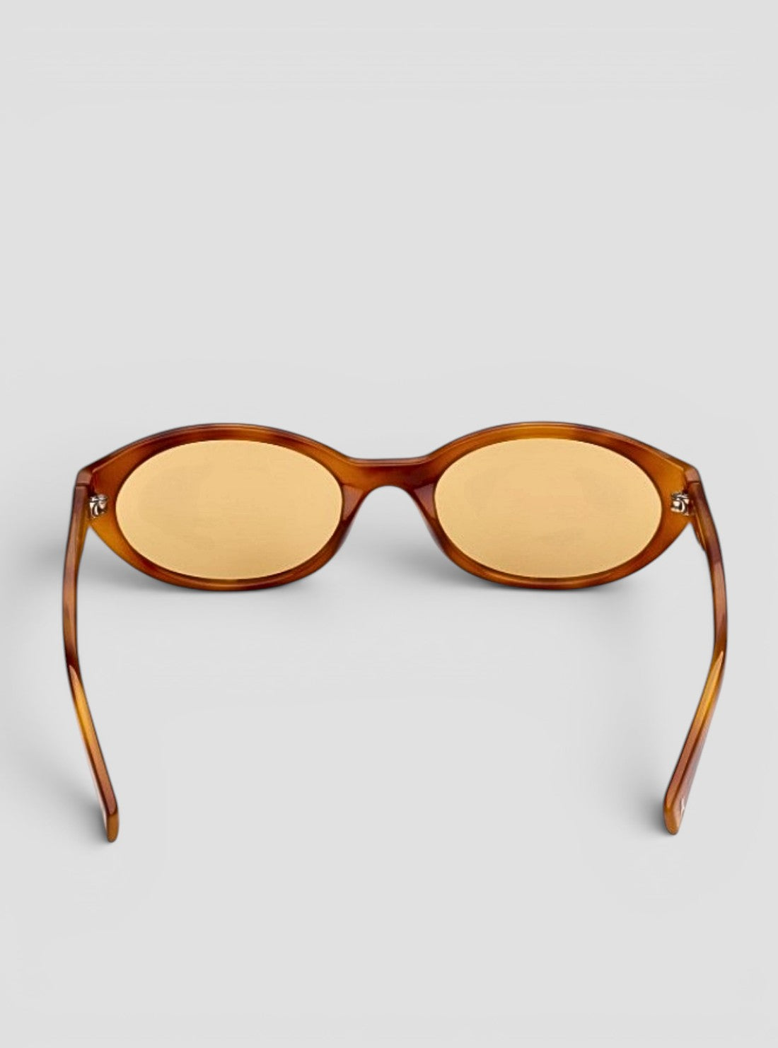 GUESS Sunglasses Blonde Havana Oval Sunglasses GJ0000953E Back View