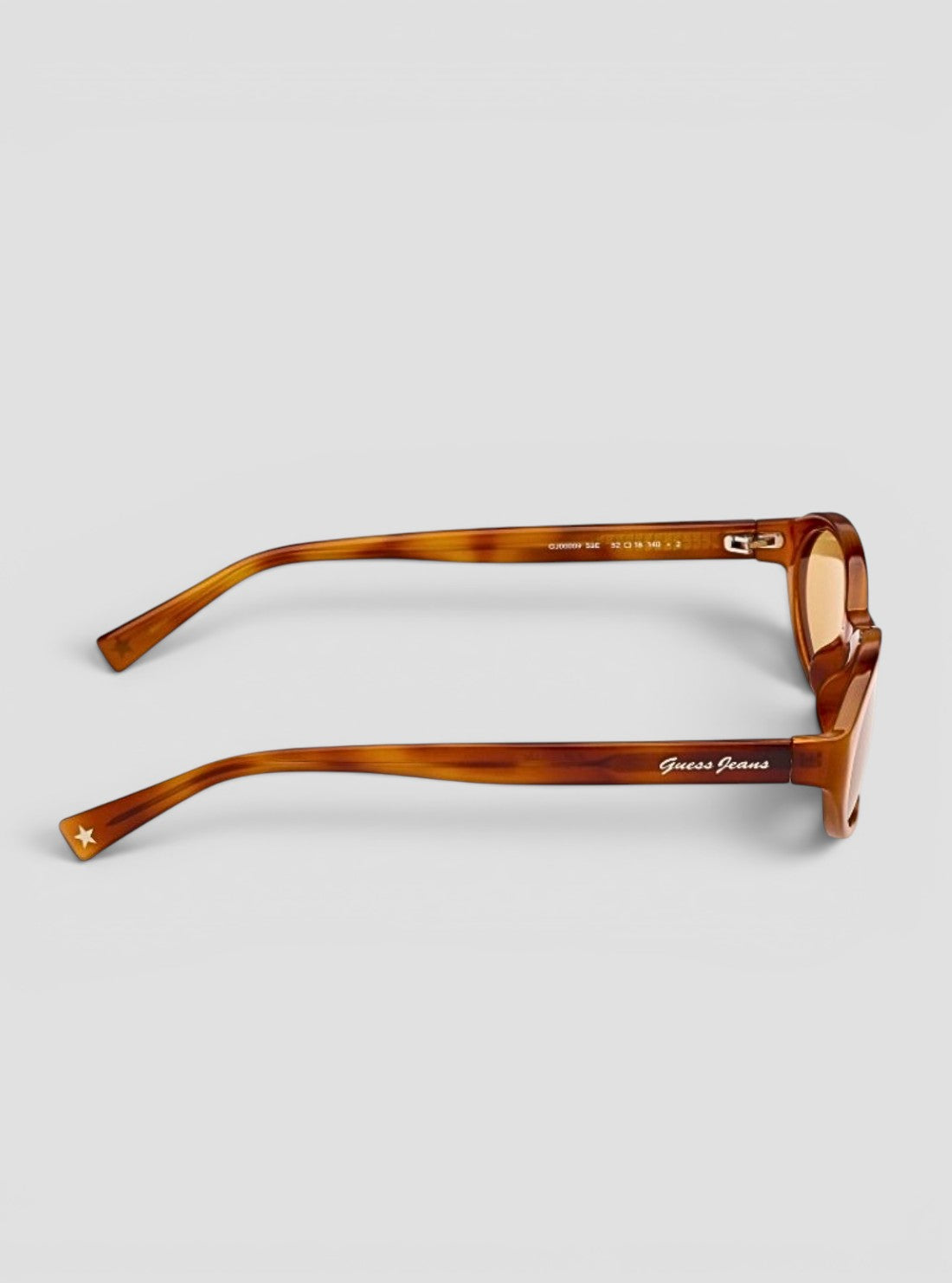 GUESS Sunglasses Blonde Havana Oval Sunglasses GJ0000953E Side View2