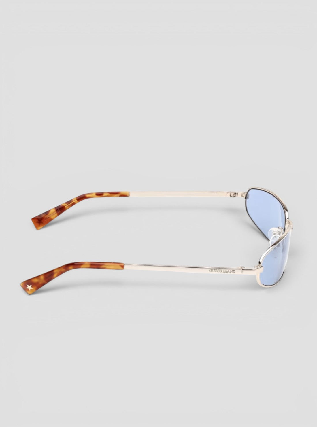GUESS Accessories Gold Rectangular Sunglasses GJ0001032V Side View2