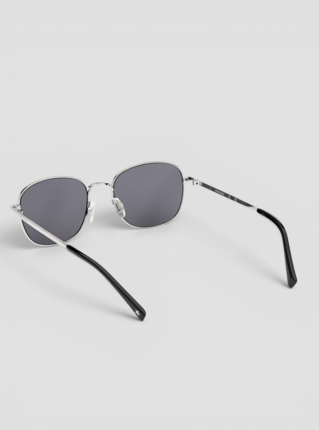 GUESS Accessories Light Nickeltin Round Sunglasses GJ0001110A Back View