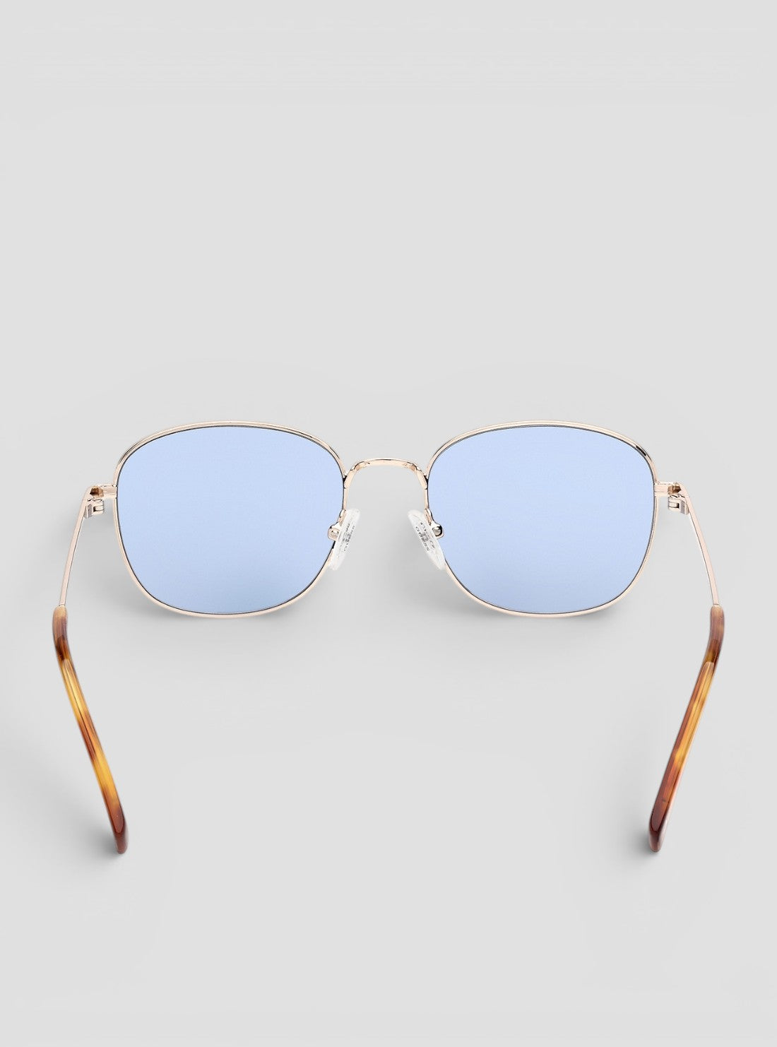 GUESS Sunglasses Blue Metal Round Sunglasses GJ0001132V Back View