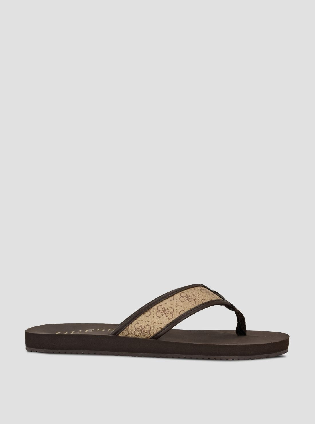GUESS Footwear Light Natural Dingle Thongs DINGLE Side View1