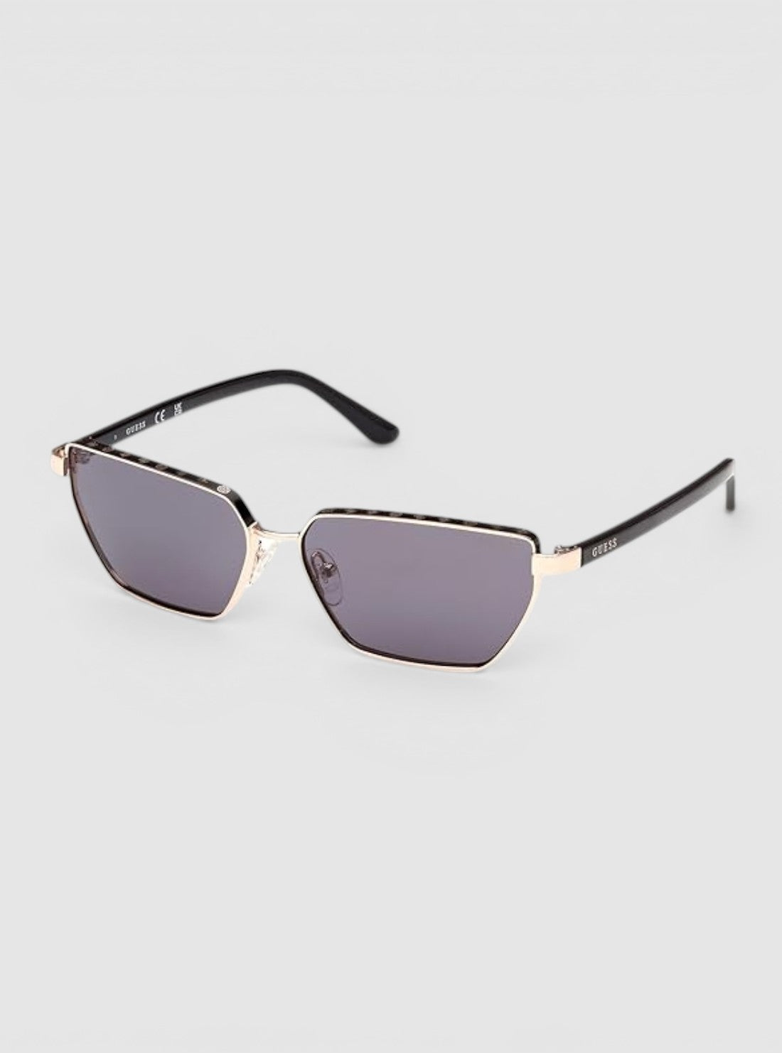 GUESS Accessories Black Butterfly Sunglasses GU00106_5905A Side View