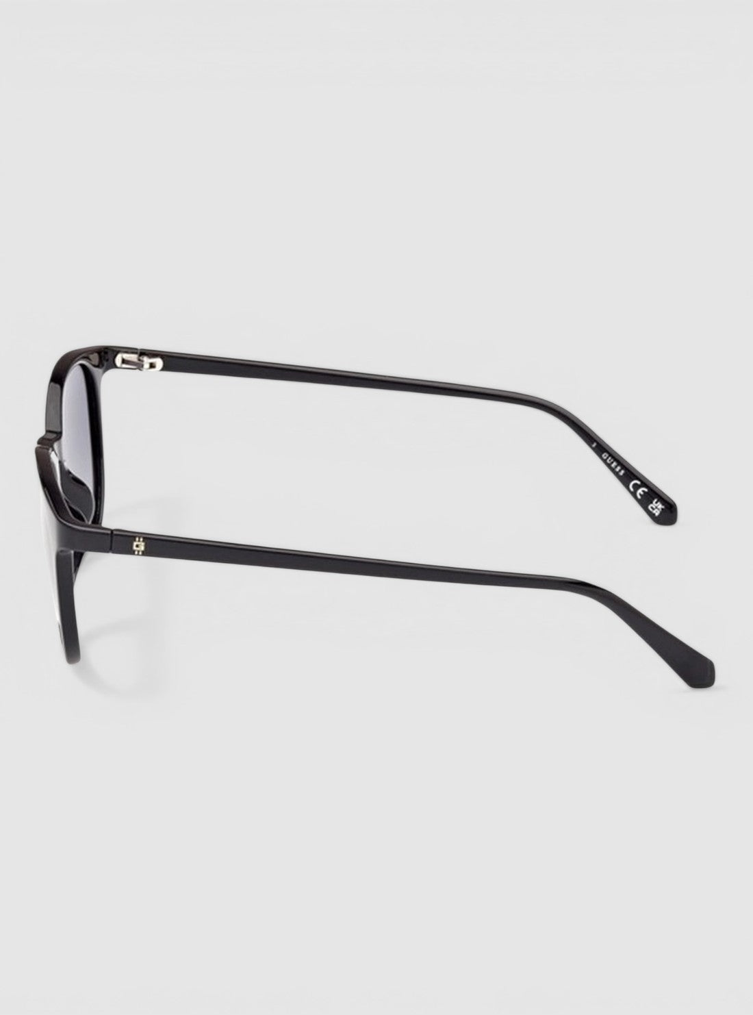 GUESS Accessories Black Rectangular Sunglasses GU781601B Side View
