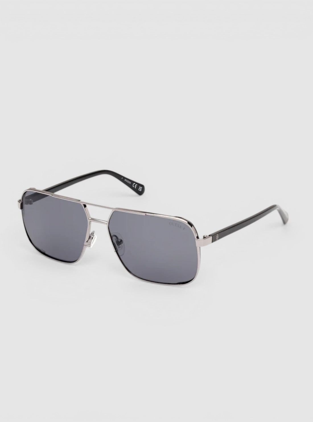 GUESS Accessories Grey Polarised Aviator Sunglasses GU00119_5808D Side View