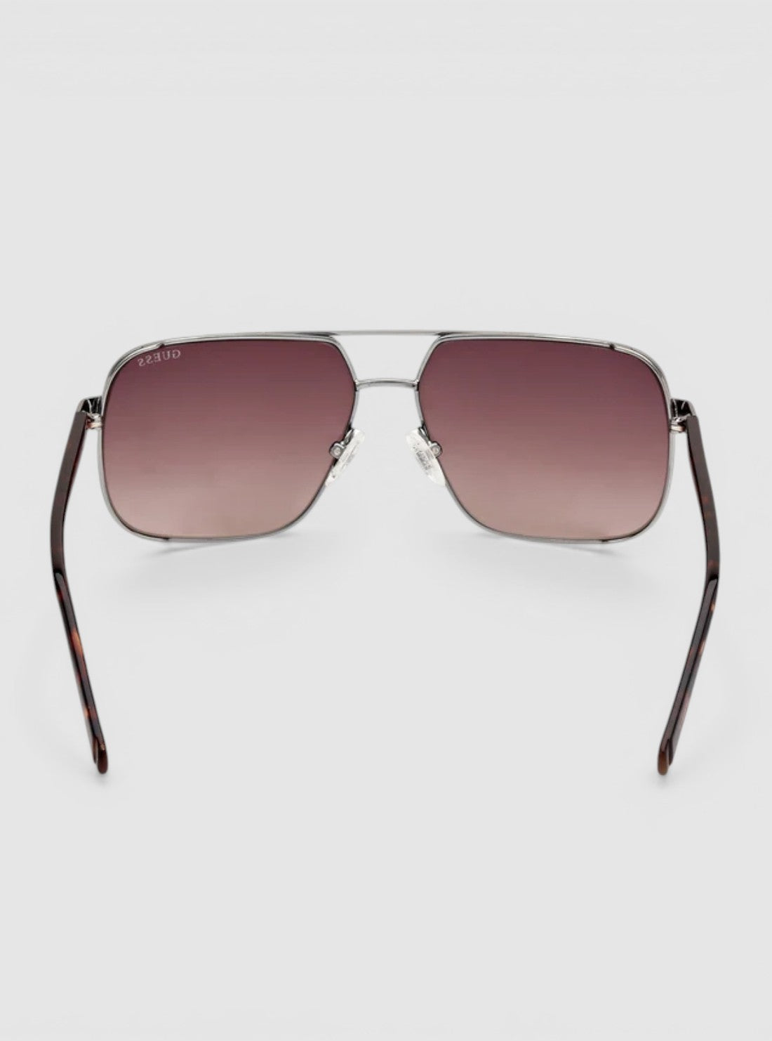 GUESS Accessories Brown Polarised Aviator Sunglasses GU00119_5808F Back View