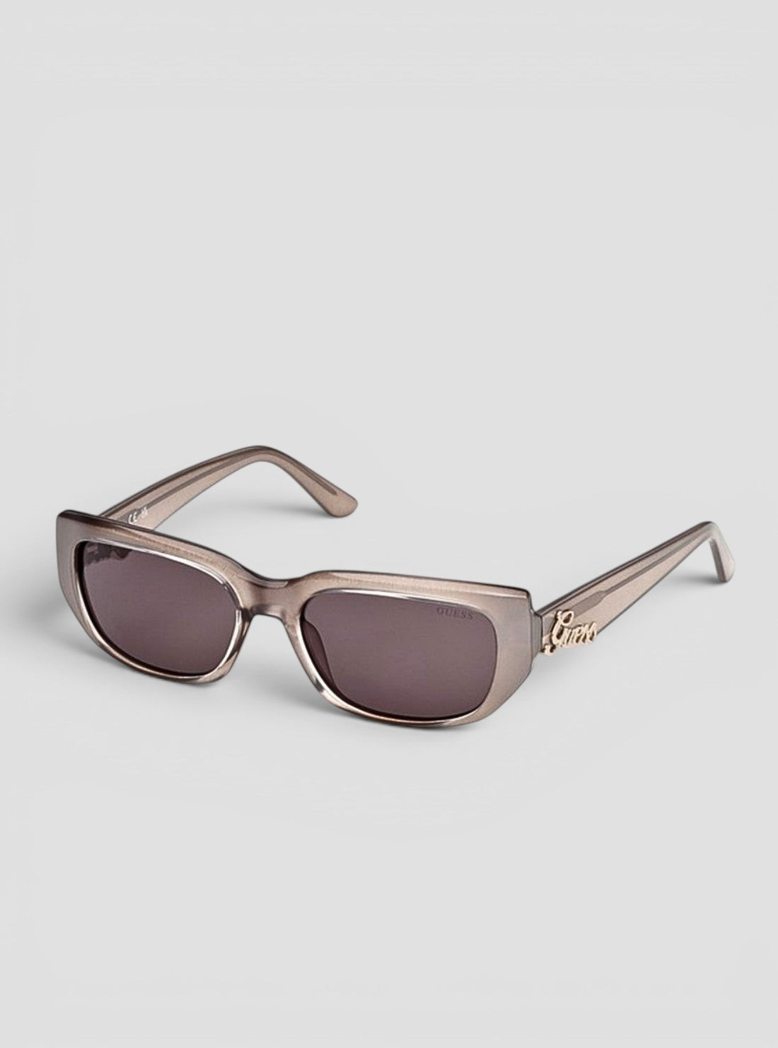 GUESS Accessories Grey Smoke Rectangular Sunglasses GU0030620A Side View