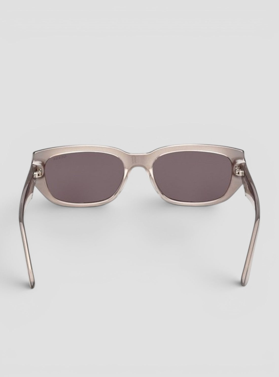 GUESS Accessories Grey Smoke Rectangular Sunglasses GU0030620A Back View