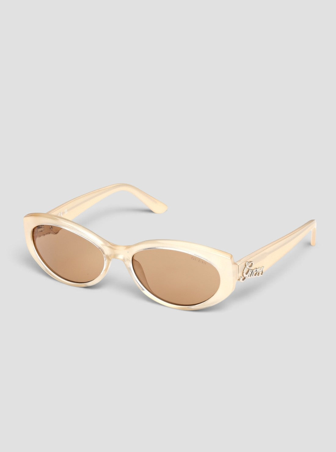 GUESS Accessories Yellow Oval Sunglasses GU0030741E Side View