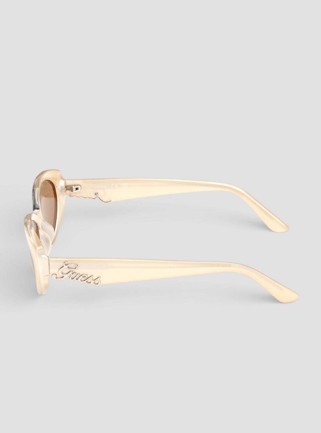 GUESS Accessories Yellow Oval Sunglasses GU0030741E Side View2
