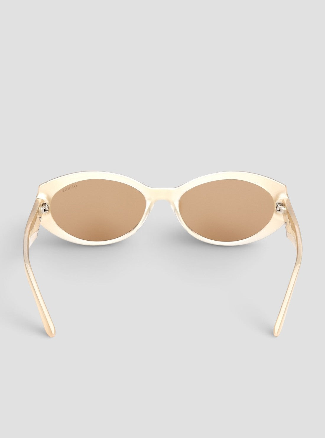 GUESS Accessories Yellow Oval Sunglasses GU0030741E Back View