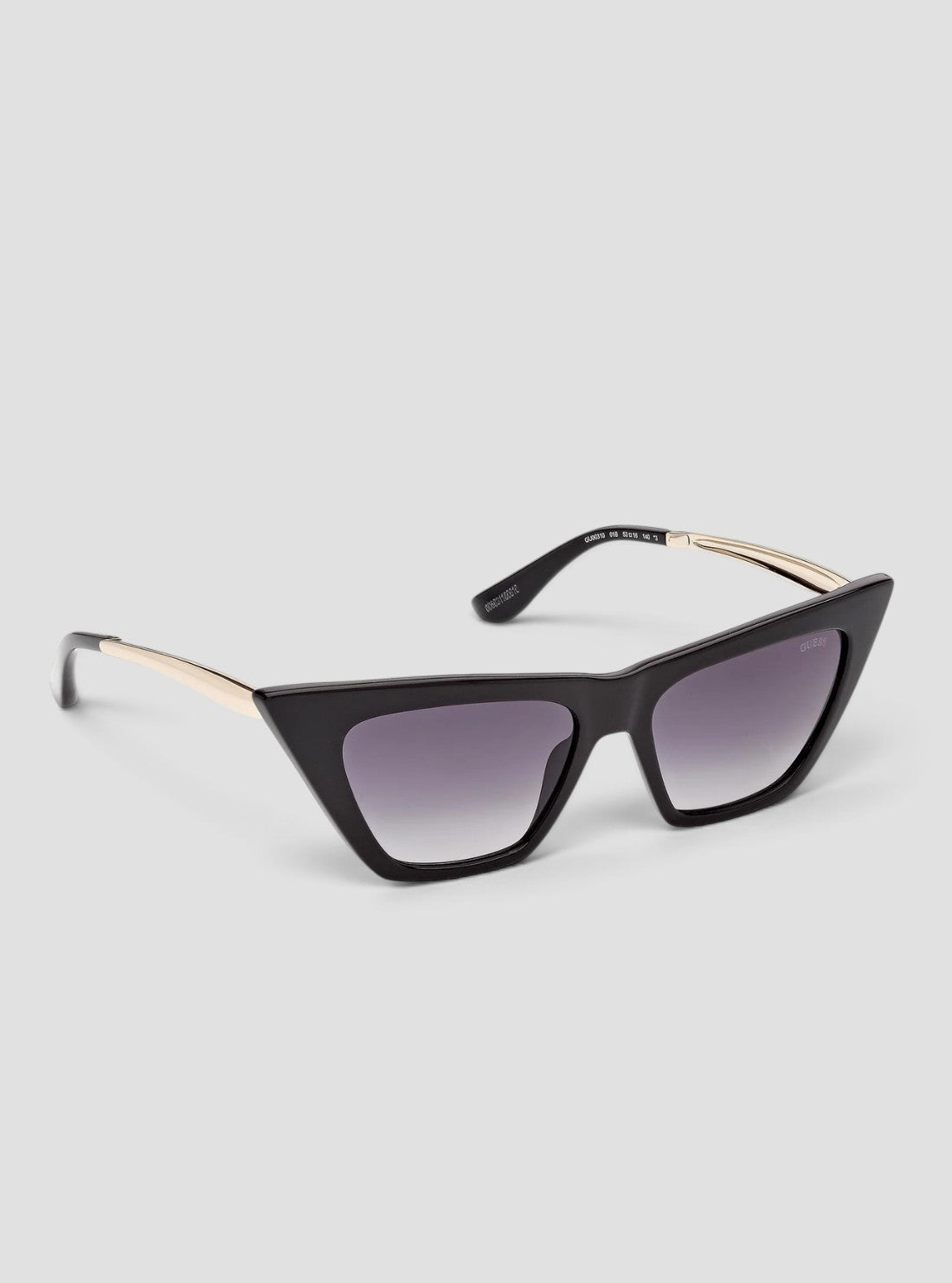 GUESS Accessories Black Andrea Cat Eye Sunglasses GU0031001B Front Side View