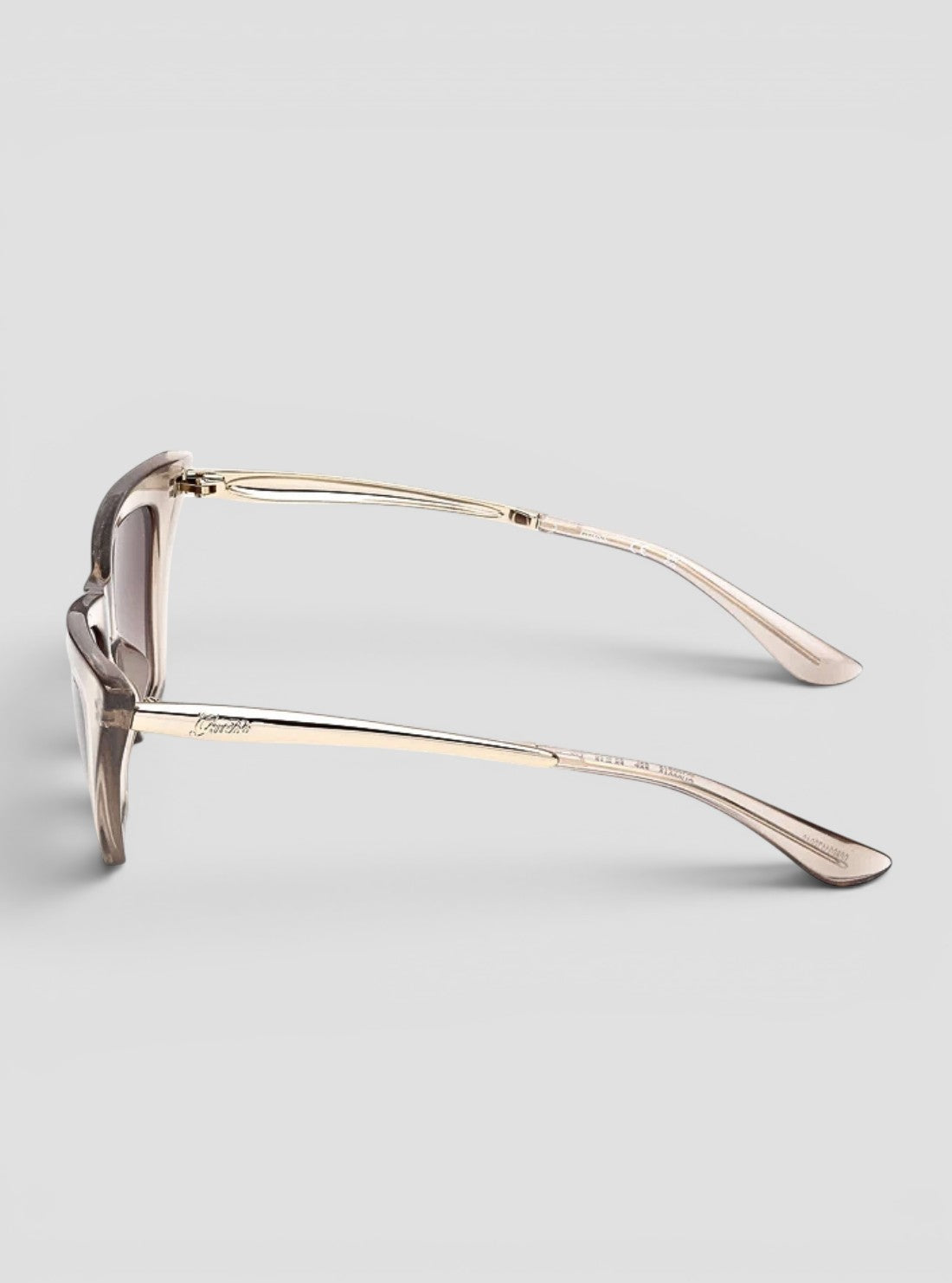 GUESS Accessories Gradient Brown Cat-Eye Sunglasses GU0031059F Side View