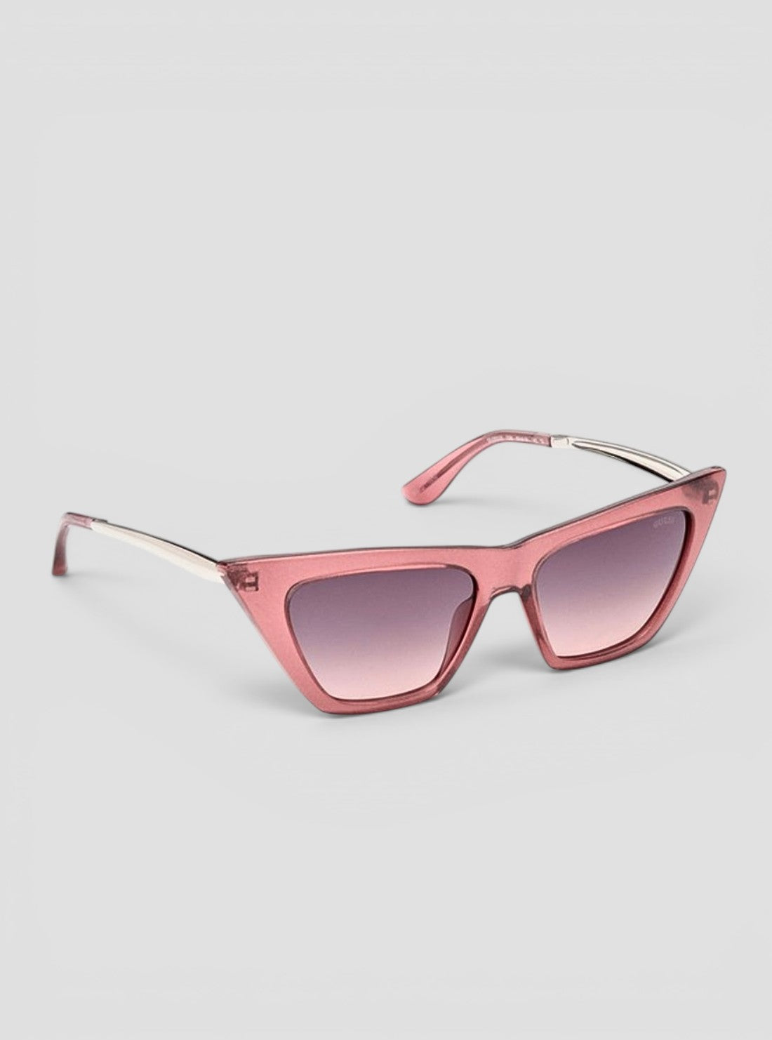 GUESS Accessories Gradient Pink Cat-Eye Sunglasses GU0031072B Side  View