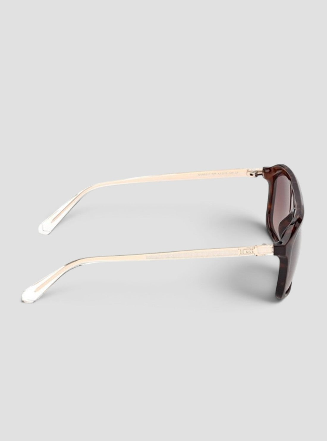 GUESS Accessories Dark Havana Rectangular Sunglasses GU0031152F Side View1