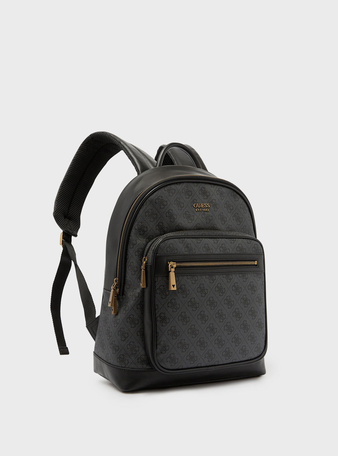 GUESS Men's Coal Logo Keith Backpack SB883998 Angle View