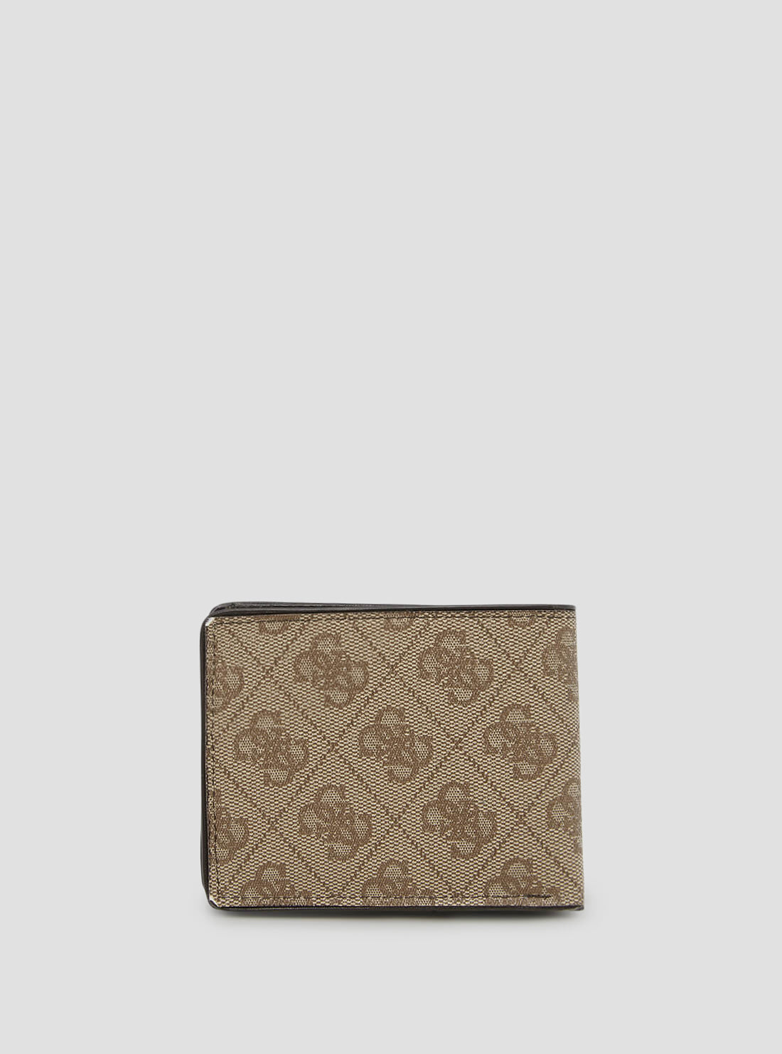 GUESS Mens Wallet Brown Quattro G Slimfold Wallet 31GUE13217 Back View