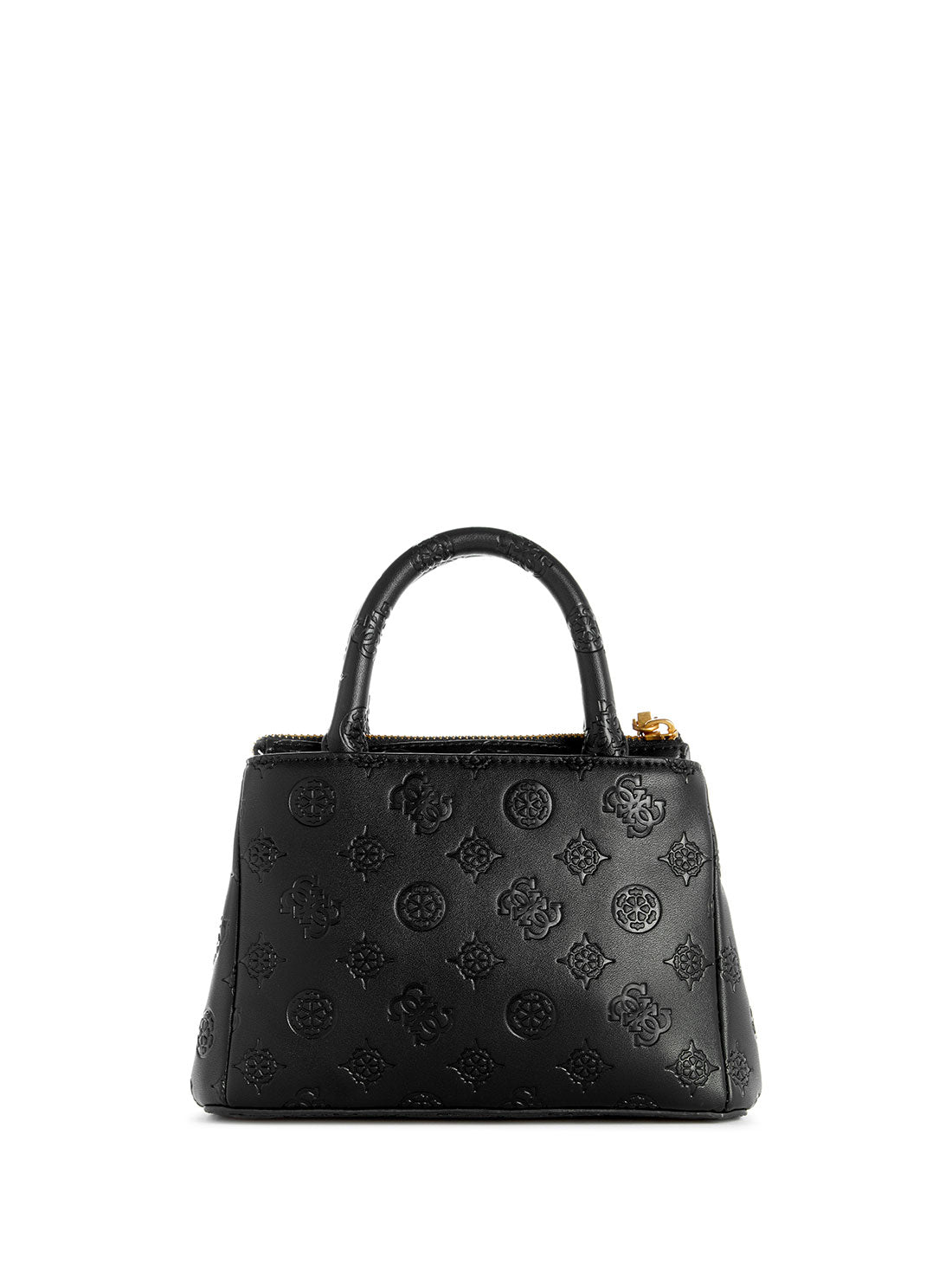 GUESS Women's Black Logo James Mini Satchel Bag PD897076 Back View