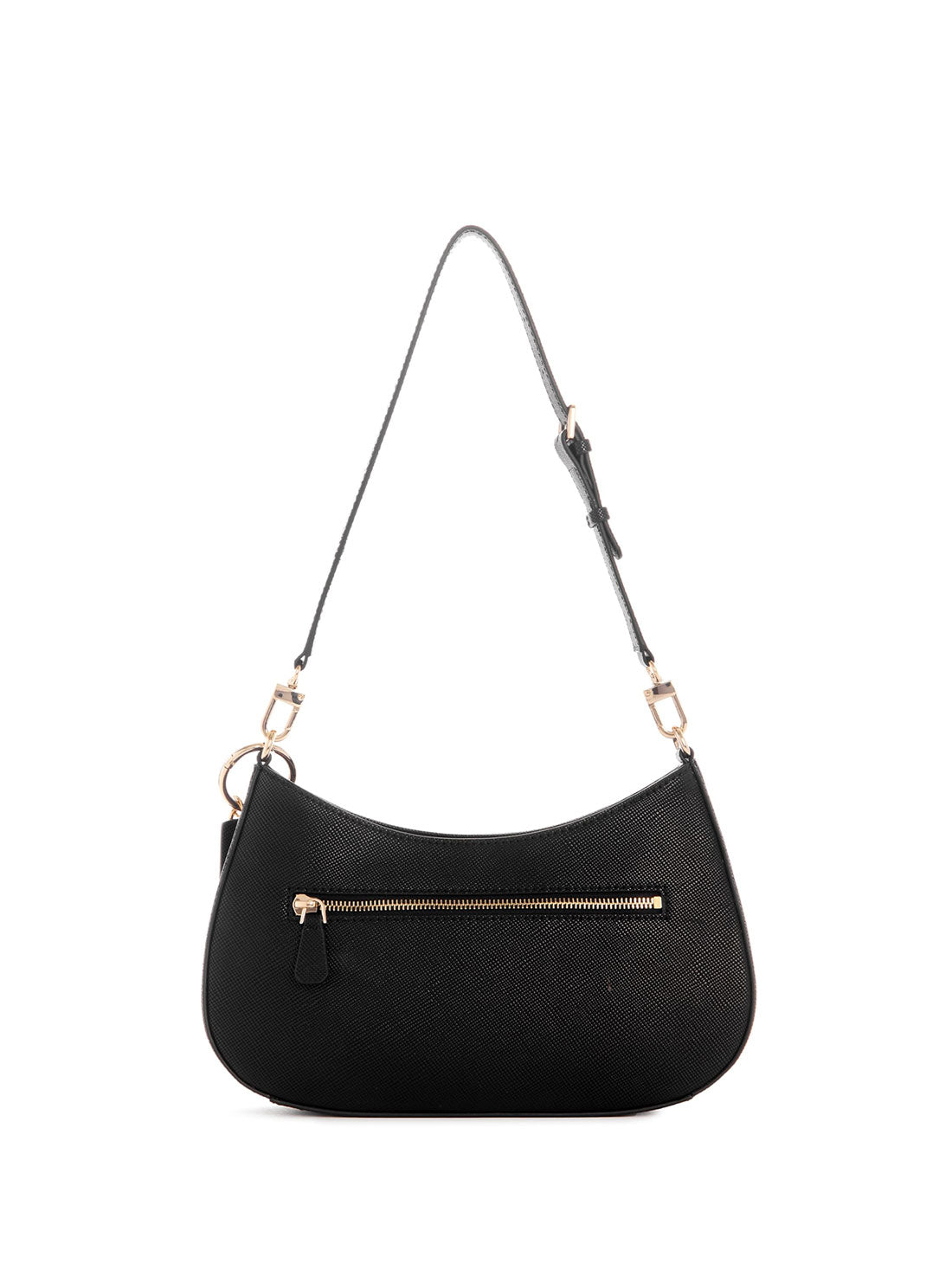 GUESS Women's Black Noelle Shoulder Bag ZG787918 Back View