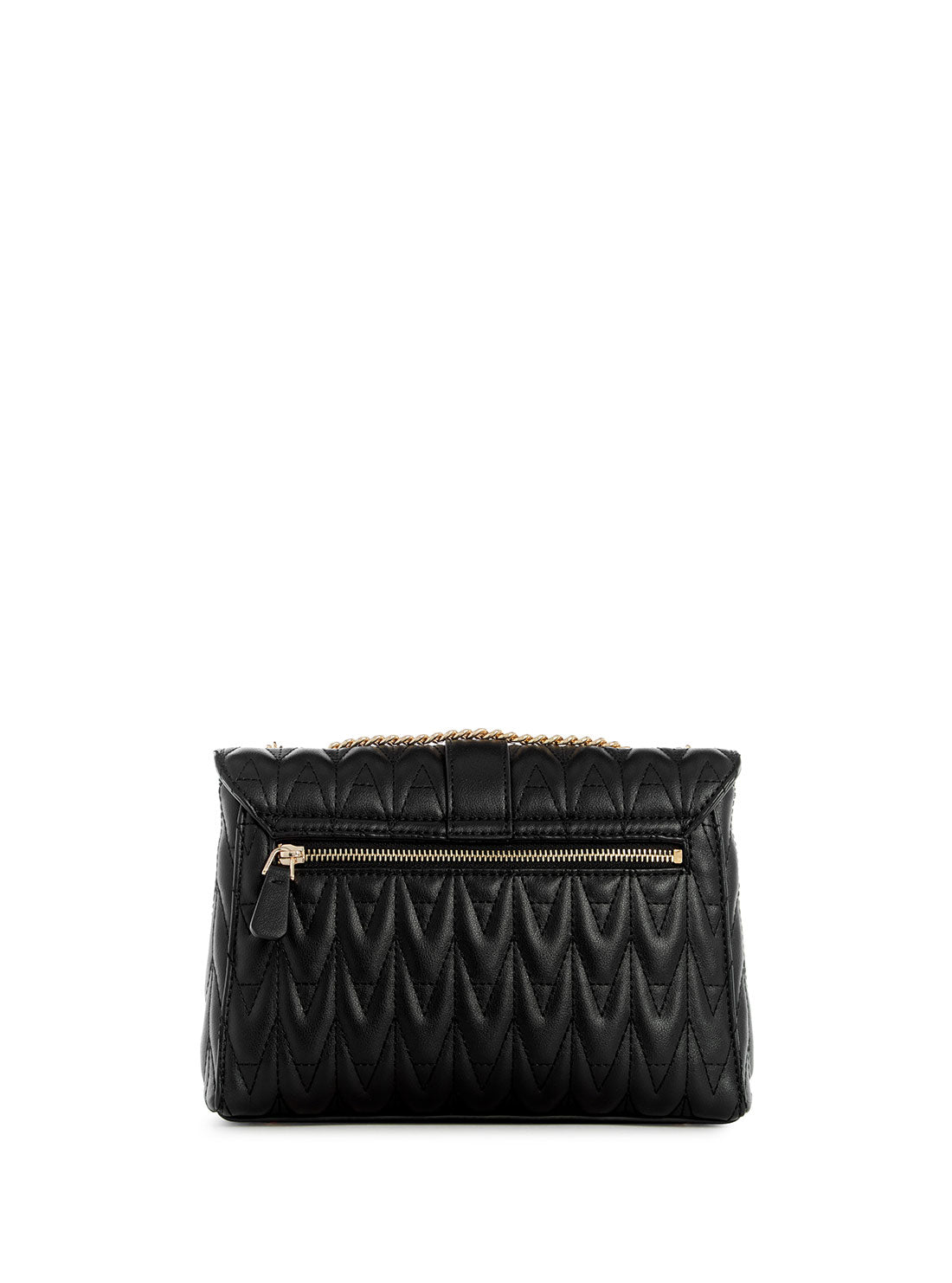 GUESS Women's Black Regilla Crossbody Bag QG876221 Back View