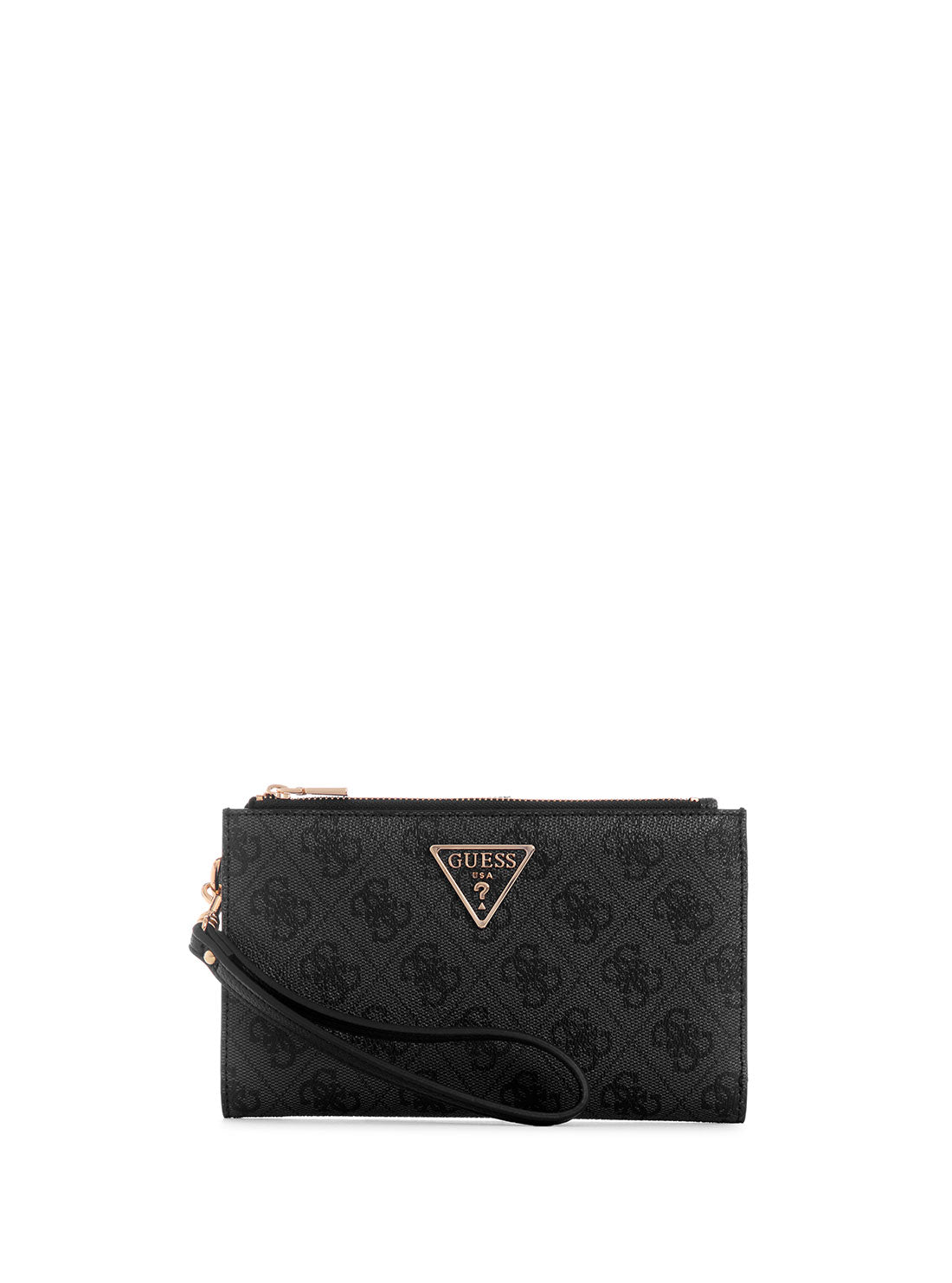 GUESS Women's Coal Logo Laurel Organiser Wallet SG850057 Front View