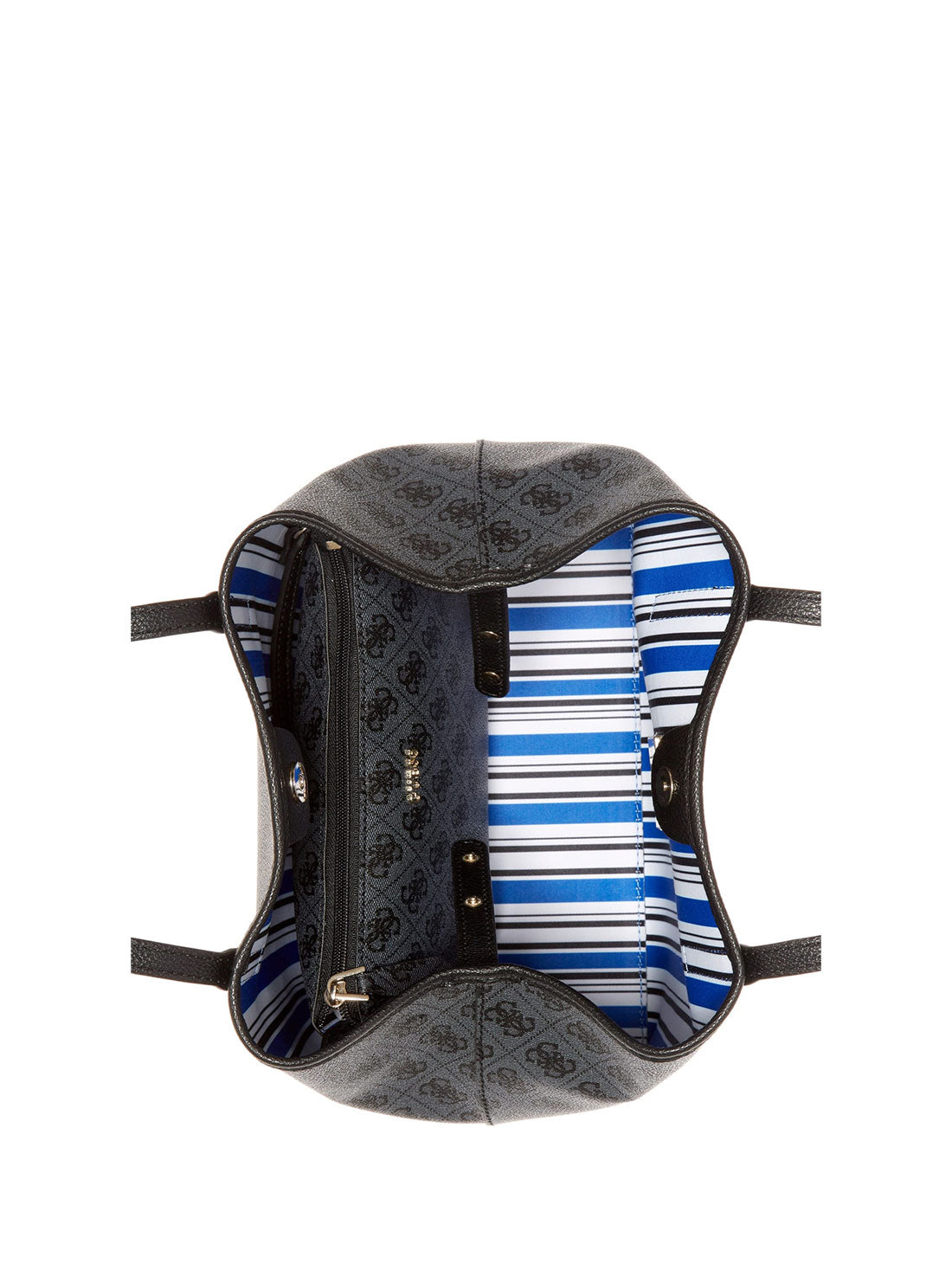 GUESS Women's Coal Logo Vikky Tote Bag SG699523 Inside View