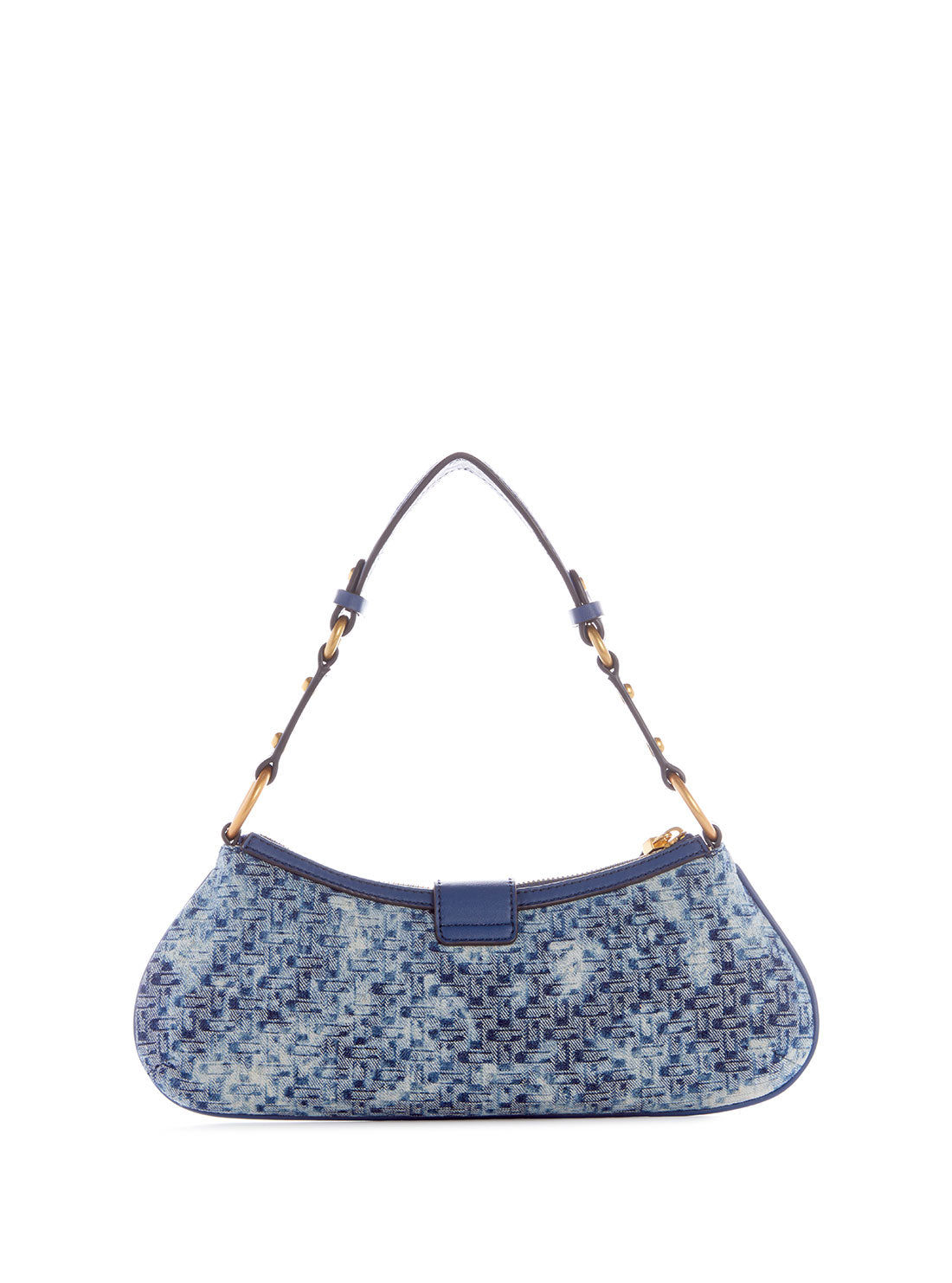 GUESS Women's Denim Logo Belle Vintage Shoulder Bag DA896618 Back View