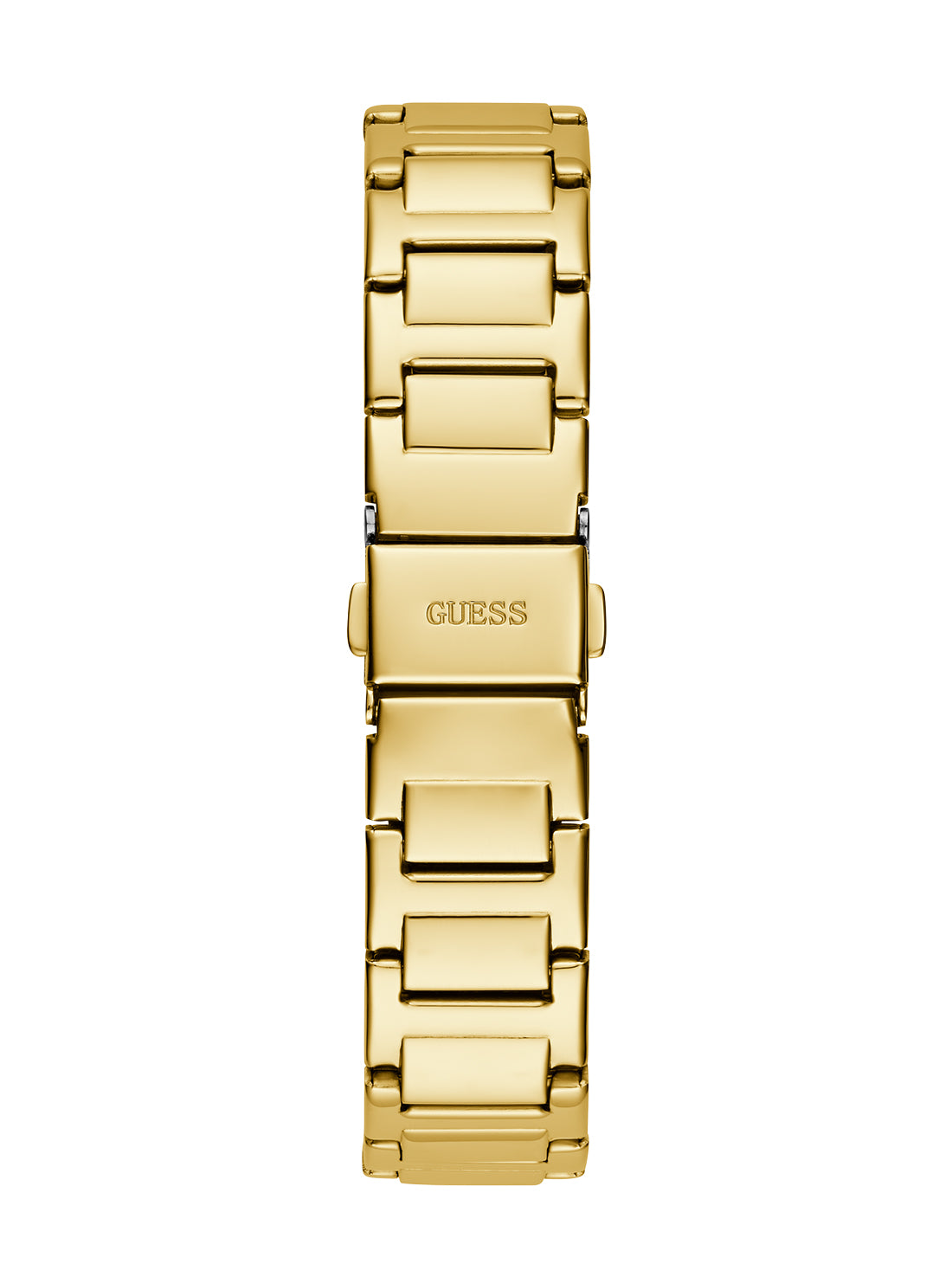 GUESS Women's Gold Black Glitz Clash Watch GW0600L2 Back View