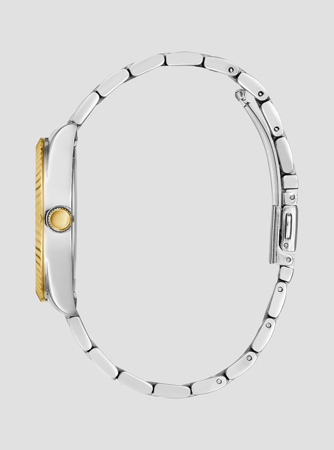 GUESS Accessories Gold Luna Green Watch GW0308L5 Side View