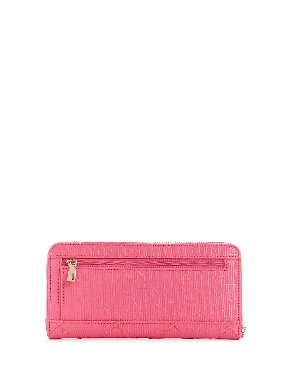 GUESS Women's Magenta Caddie Large Wallet GG878346 Back View