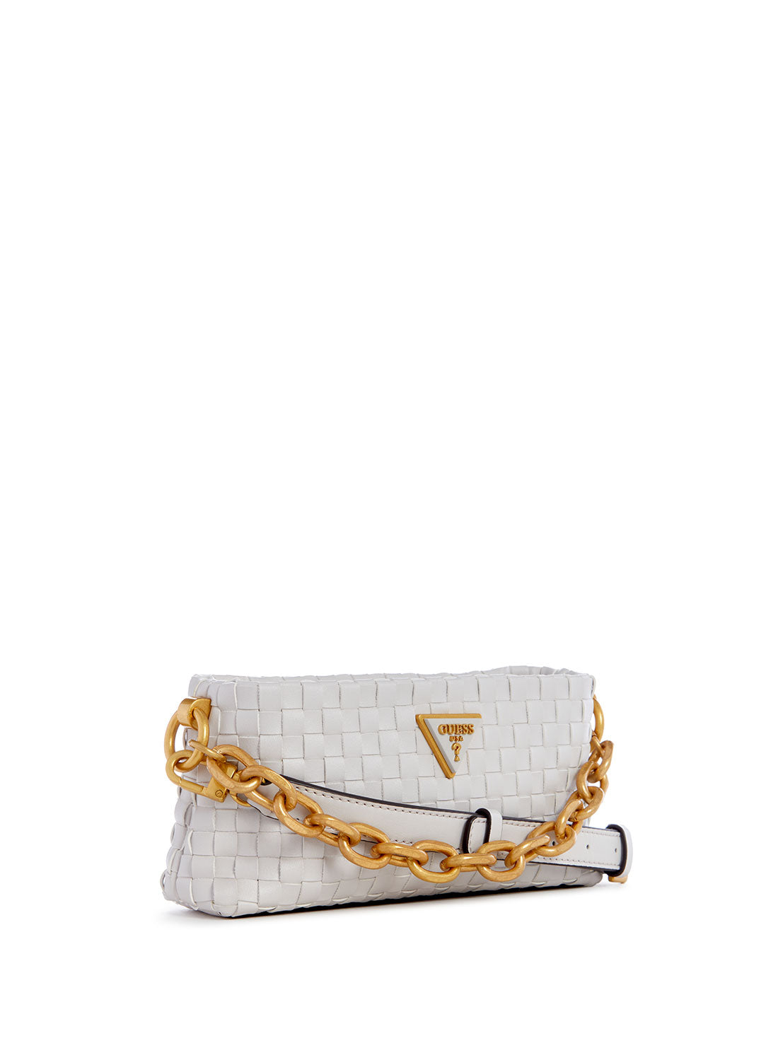 GUESS Women's Stone Lisbet Mini Crossbody Bag WA877472 Angle View