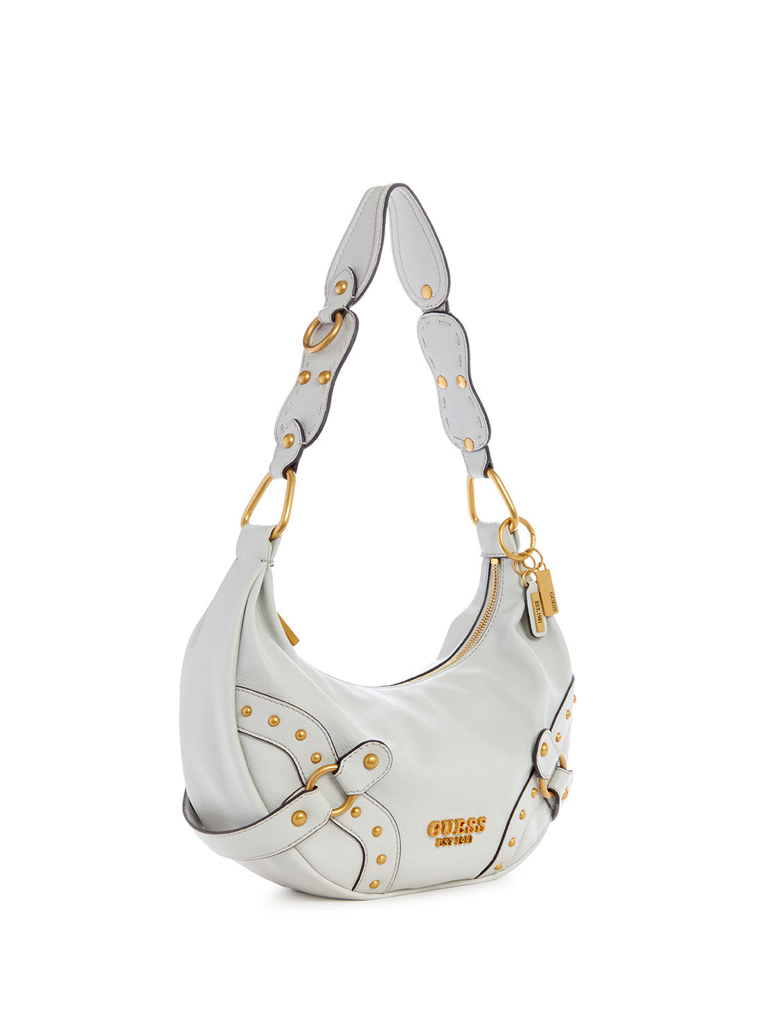 GUESS Women's Stone Natalya Hobo Bag VA895802 Angle View