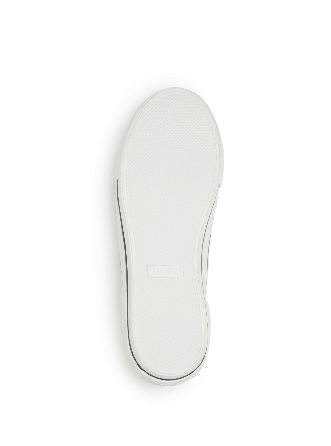 GUESS Women's White Gold Lollin Low Top Sneakers LOLLIN-A WHI03 Bottom  View