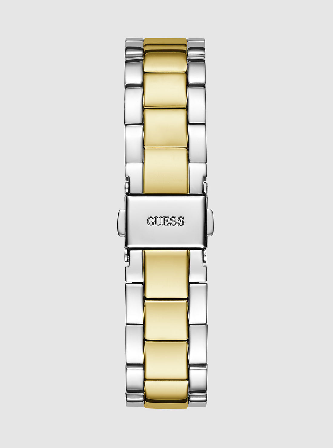 GUESS Accessories Gold Silver Luna Link Watch GW0308L6-1 Back View