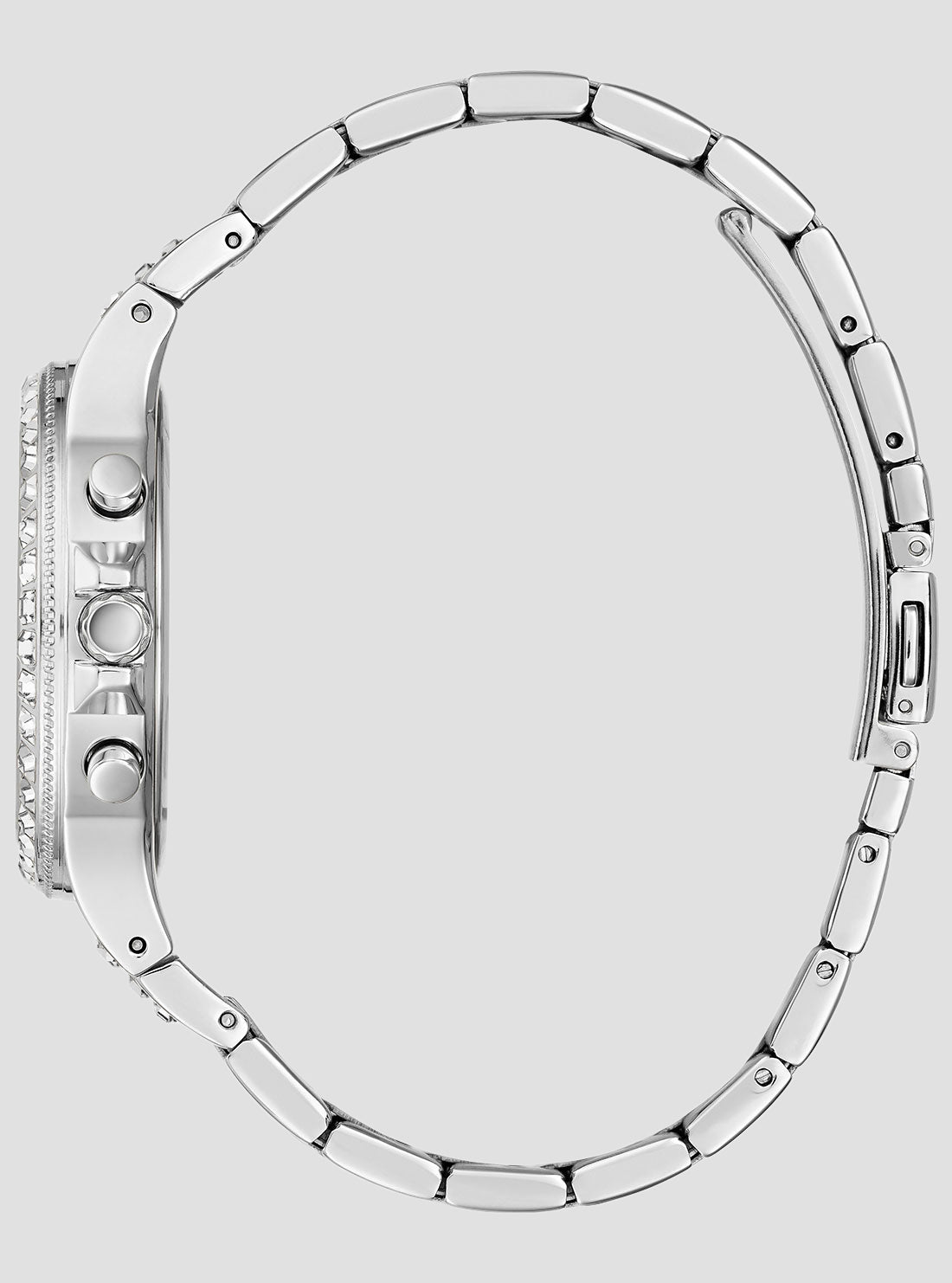 Silver Crystal Moonlight Watch