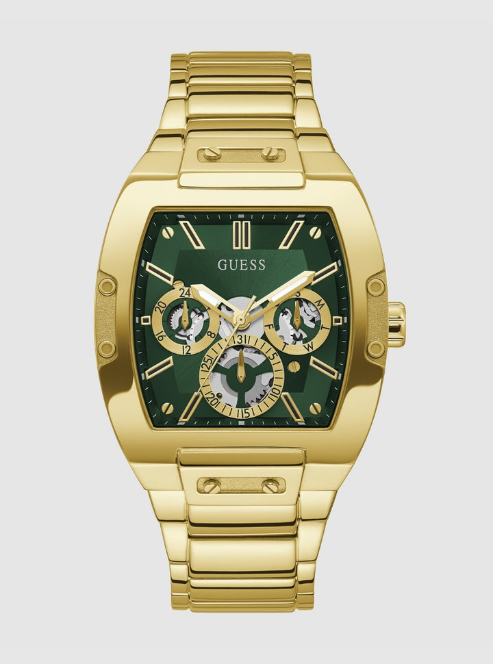 GUESS Accessories Gold Phoenix Watch GW0456G3 Front View