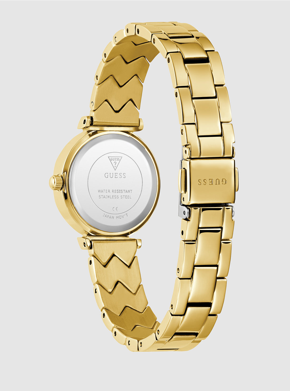 GUESS Womens Gold Mini Rumour Watch GW0839L2 Side View