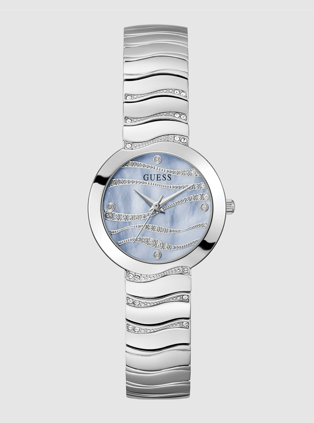 Silver Ice Blue Laguna Watch