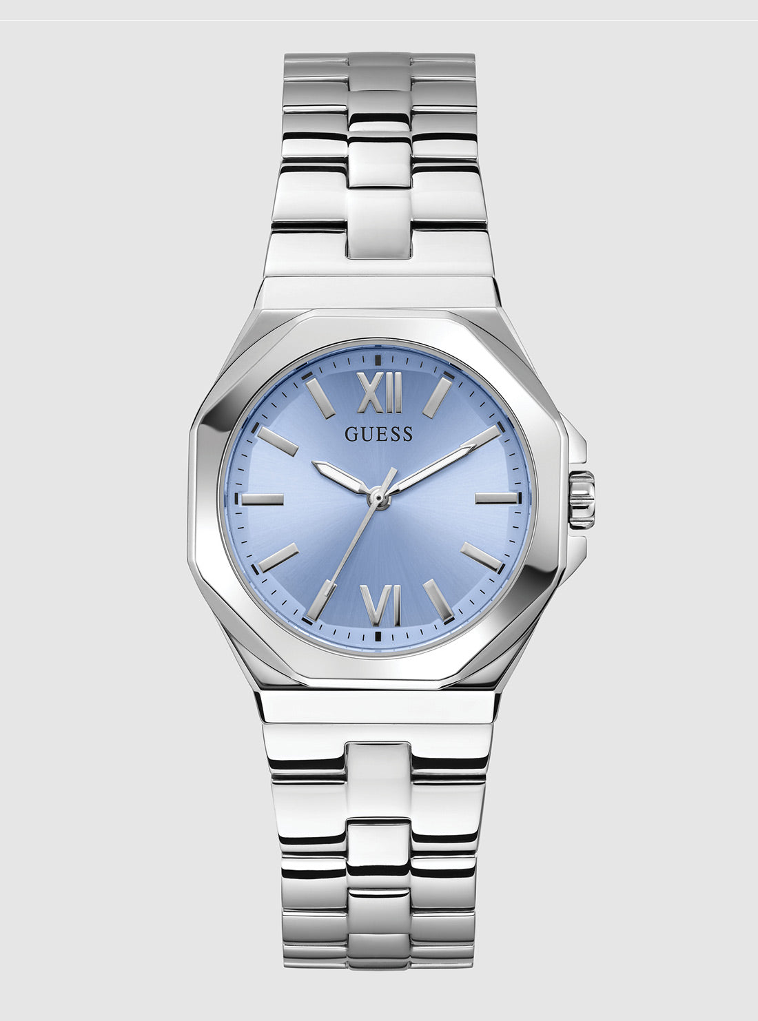 Silver Blue Dial Empress Watch