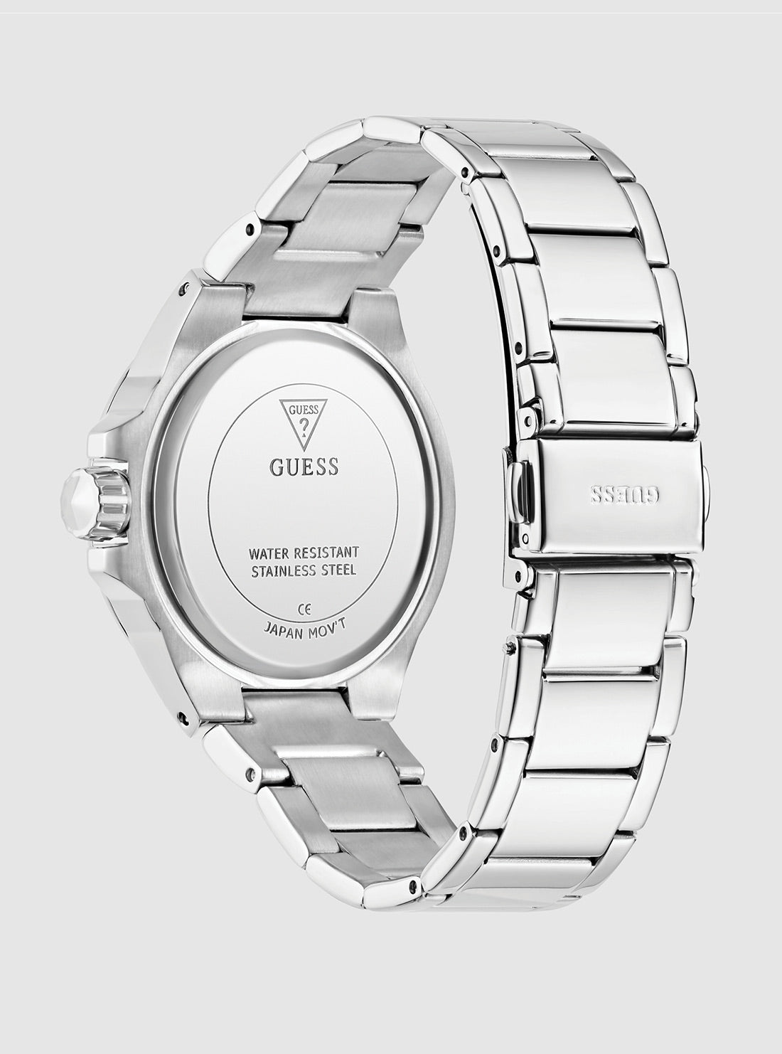 Silver Crystal Envy Watch