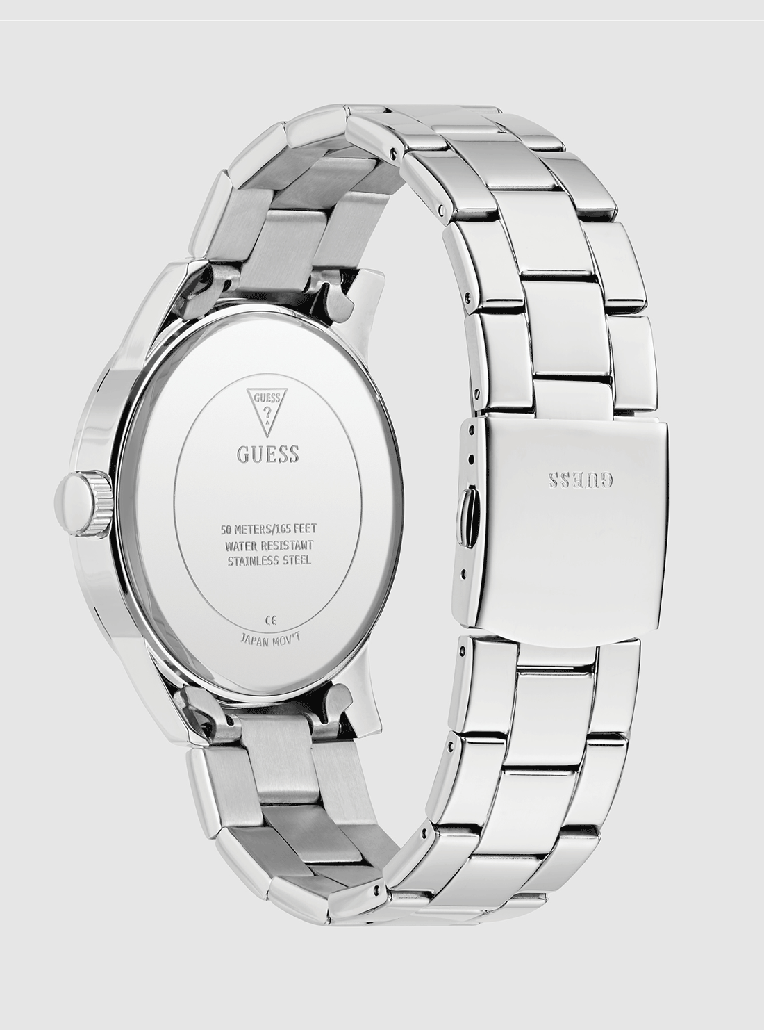 Silver Collegiate Blue Dial Watch